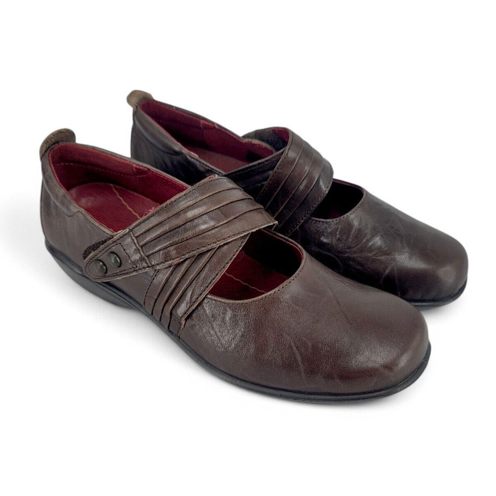 Romika‎ Citylight 01 Mary Jane Shoes Womens 6.5 EU 37 Brown Leather Comfort NEW